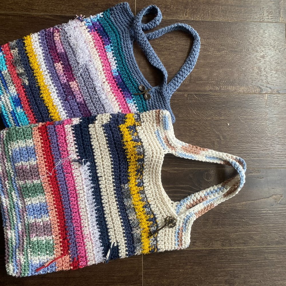 Handmade Crochet market bags